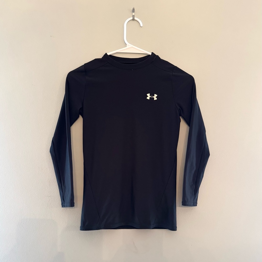 Under Armour Black Athletic Boys Top